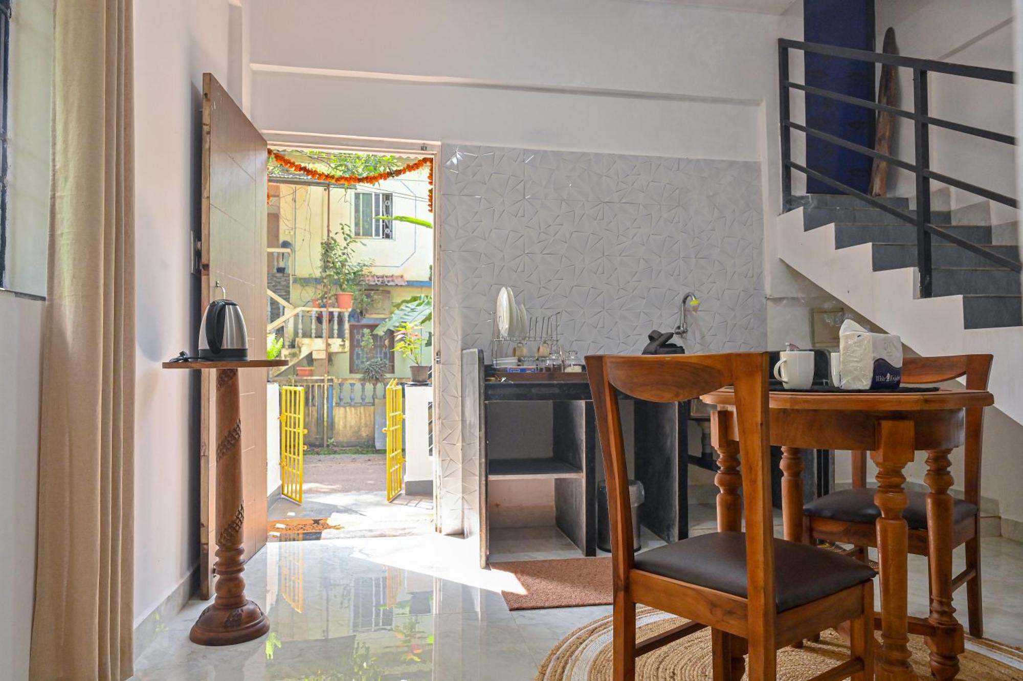 Shell House - Private Stay With Garden View In Arambol Mandrem Exterior foto
