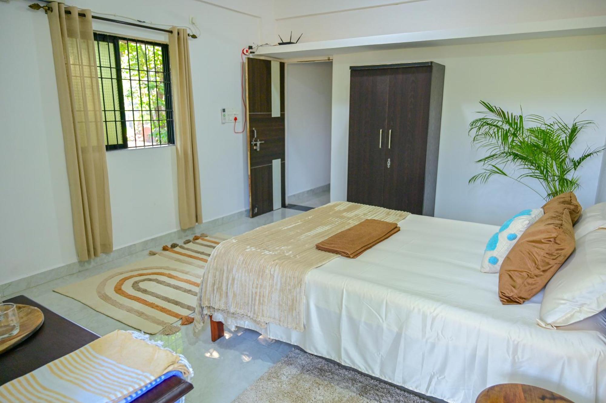 Shell House - Private Stay With Garden View In Arambol Mandrem Exterior foto