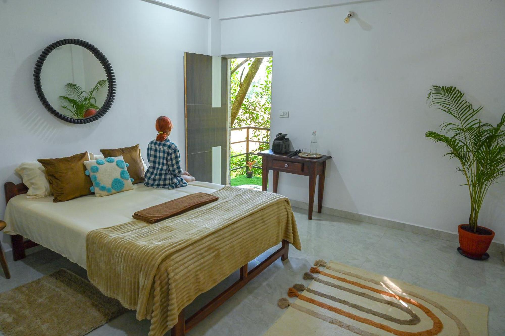 Shell House - Private Stay With Garden View In Arambol Mandrem Exterior foto